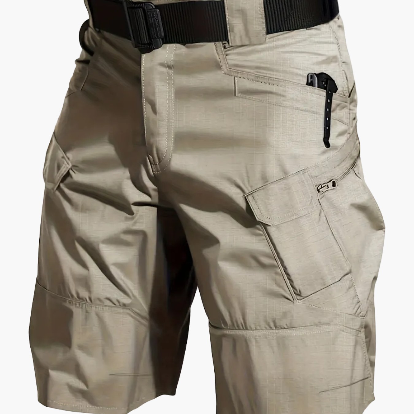 Herren Outdoor Taktische Shorts mit Gürtel – Funktionale Cargo-Shorts für Wandern & Freizeit