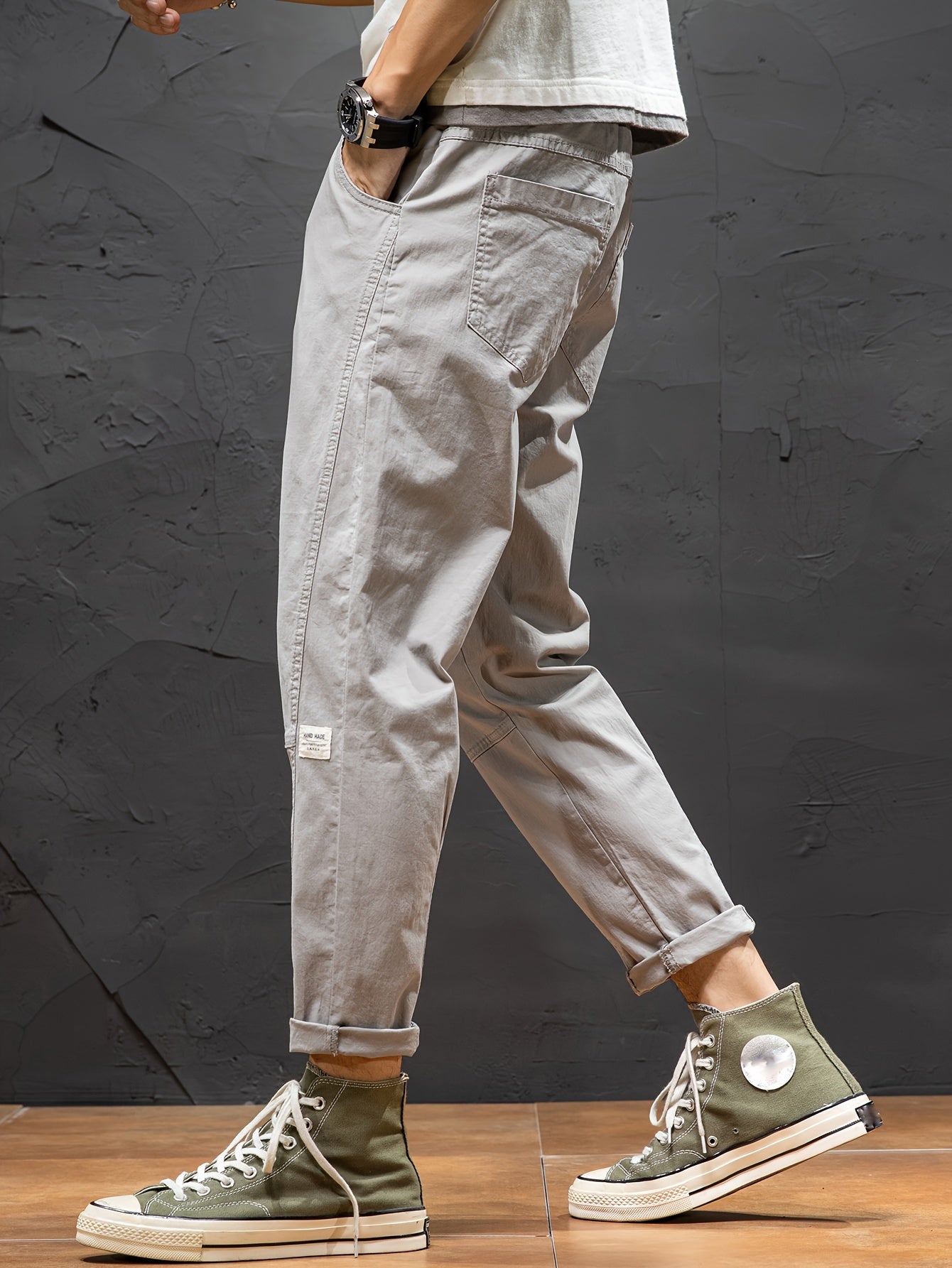 Herren Utility-Tapered Freizeithose – Moderner Streetstyle für Alltag und Freizeit