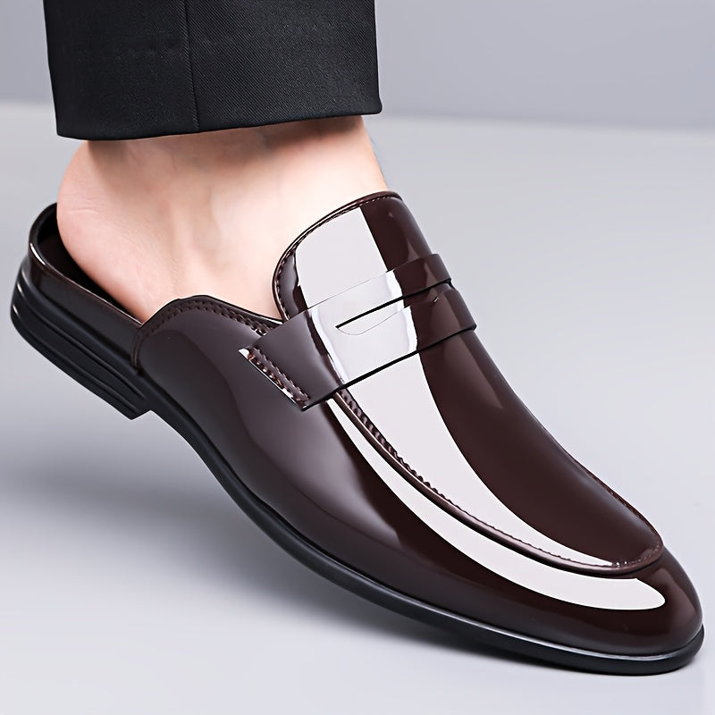 Herren Elegante Backless Loafer – Stilvolle Business-Slipper für Büro & Anlass