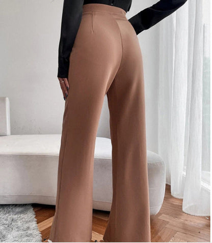 Lucy – Locker Geschnittene Damenhose mit Hoher Taille