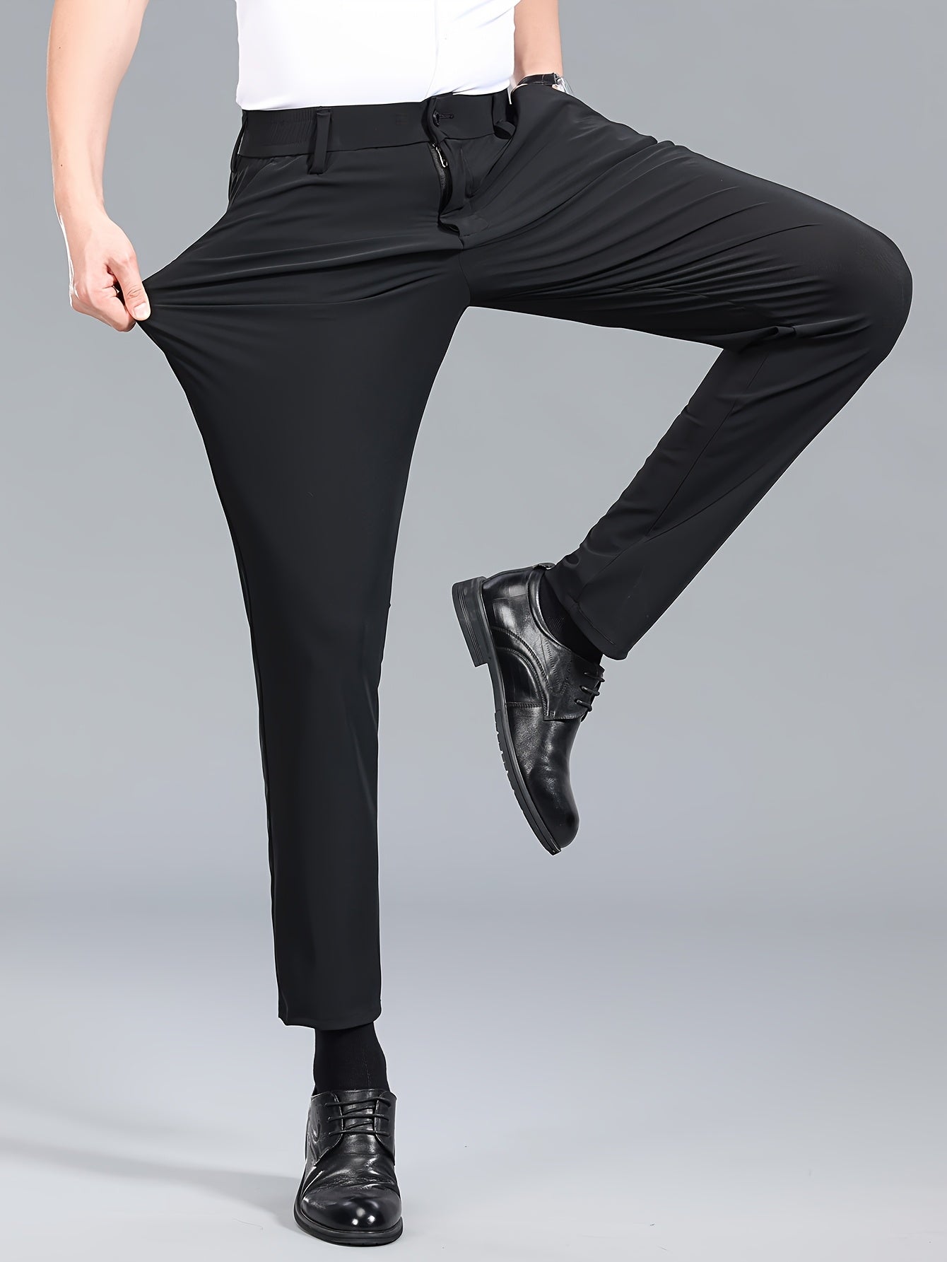 Herren Stretch Businesshose – Bequeme und Moderne Anzughose für Büro & Alltag