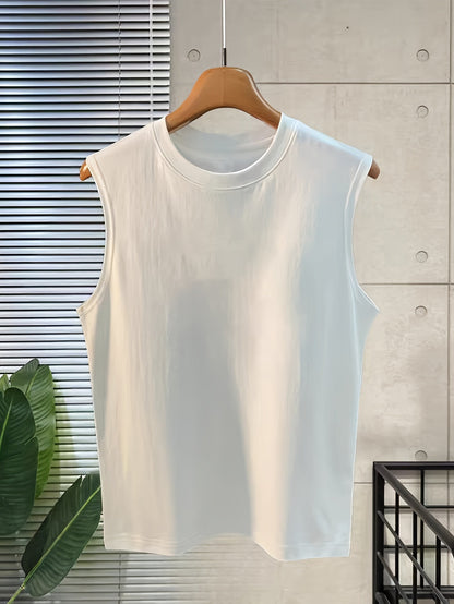 Herren Tanktop Basic Freizeit Ärmellos Streetwear
