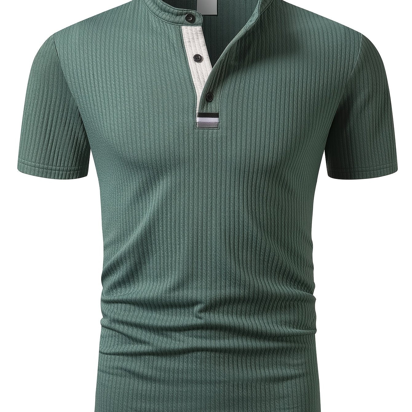 Herren Polohemd Modern Fit mit Stehkragen – Stilvolles Poloshirt für Büro und Freizeit