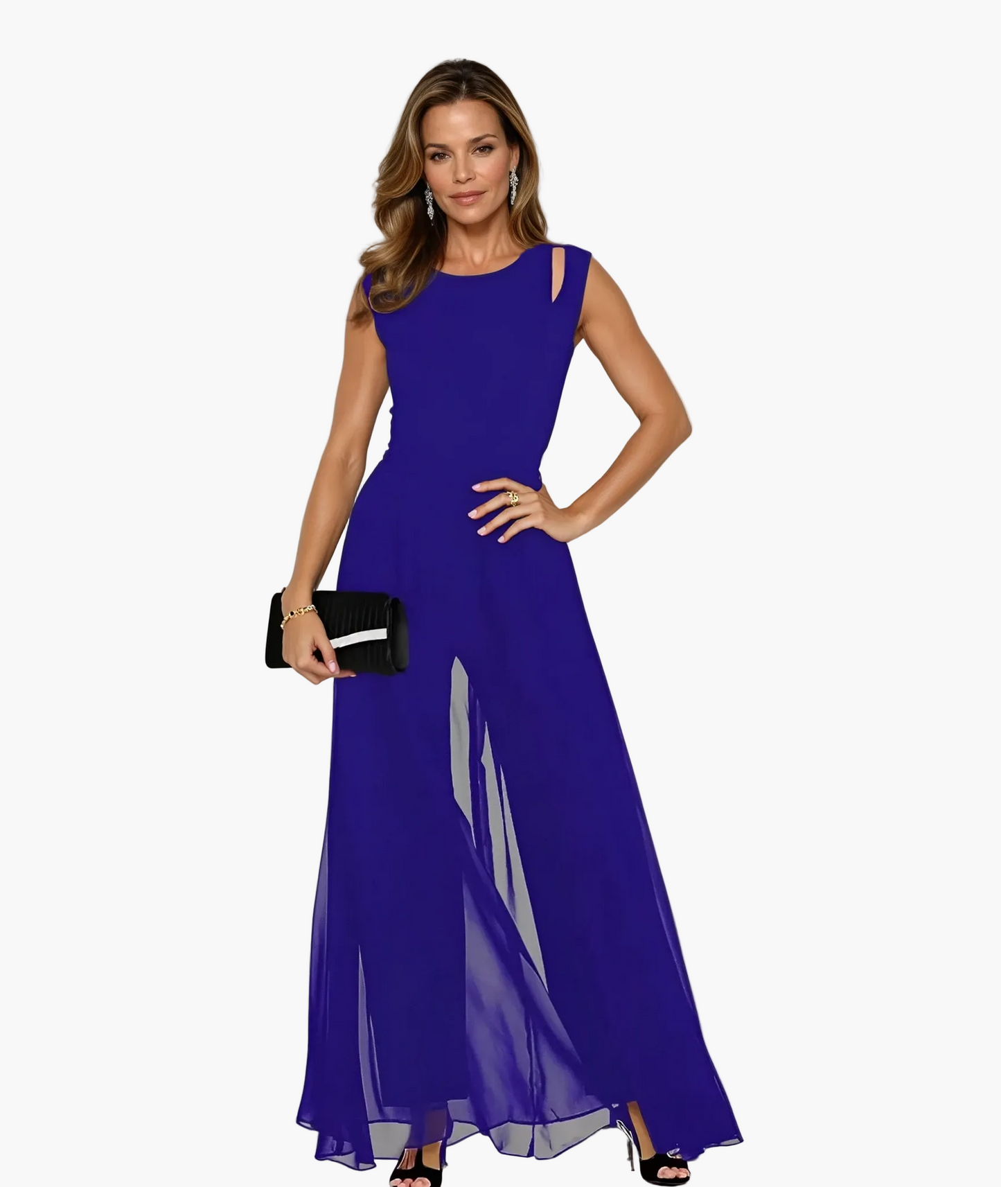 Damen Abendkleid Elegant Maxikleid mit Modernem Schnitt – Perfekt für Feste & Besondere Anlässe