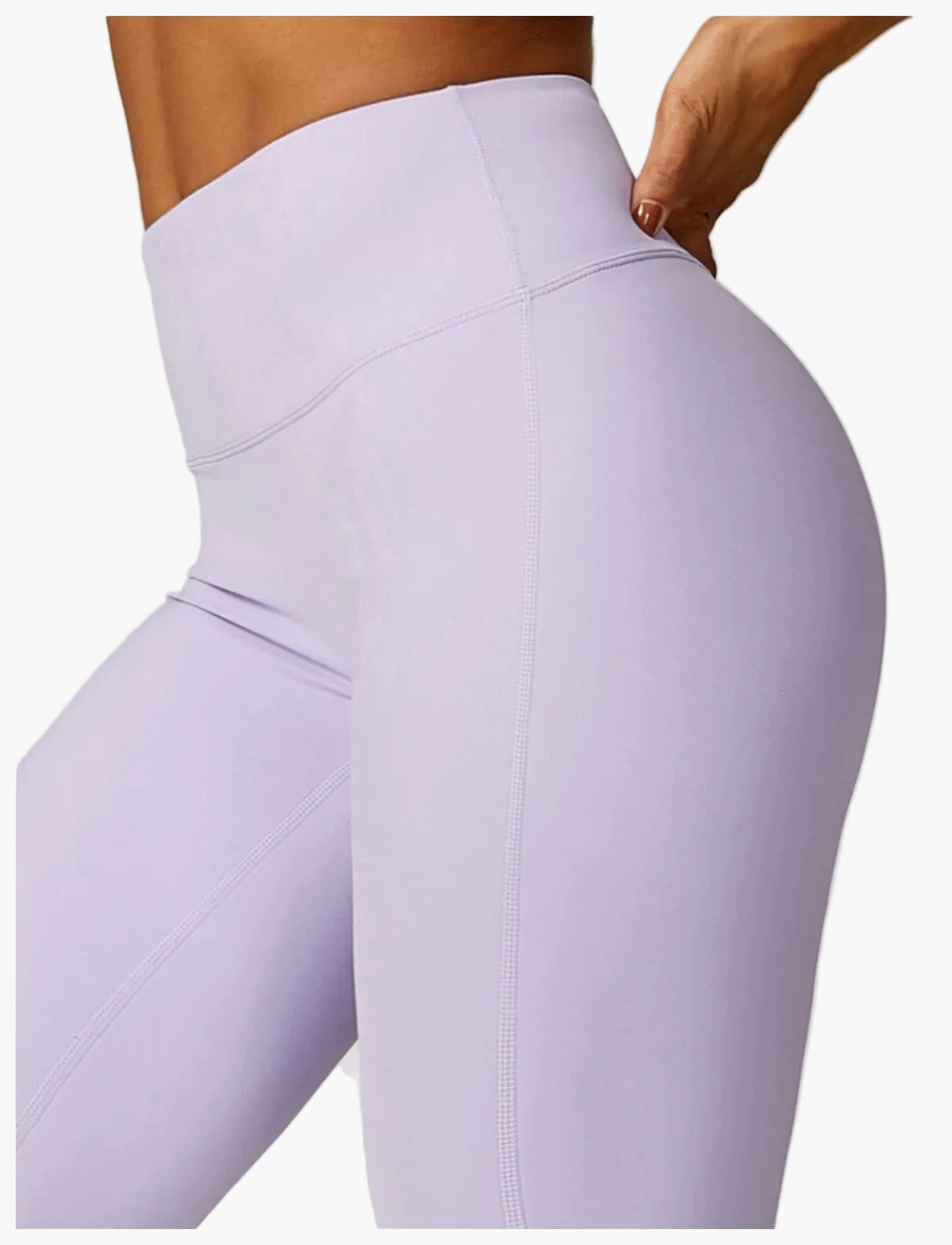 Damen High Waist Sportleggings und Top Set – Modernes Fitness Outfit für Training und Freizeit
