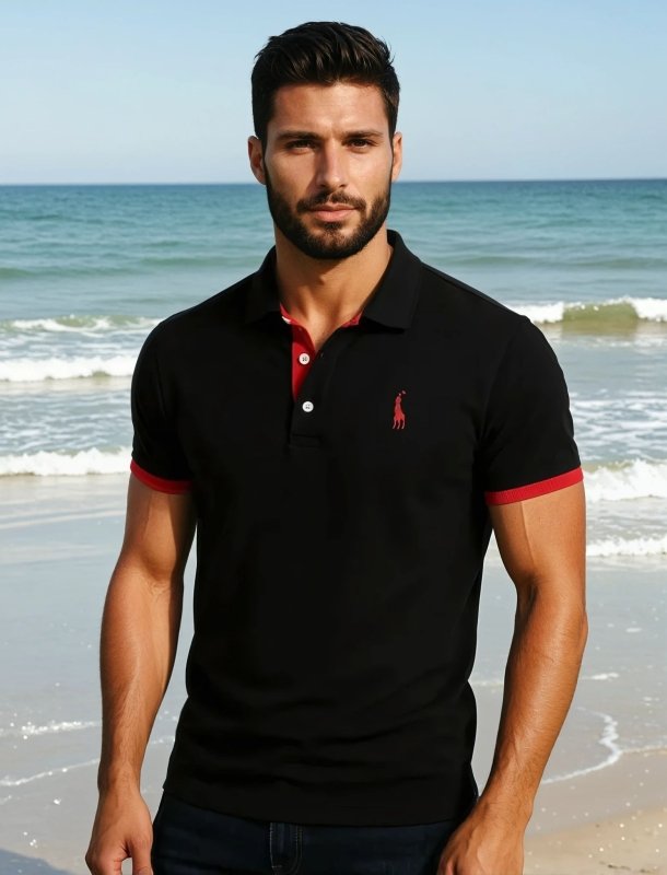 Herren Poloshirt Modern Freizeitstil – Elegantes Polo für Alltag und Büro