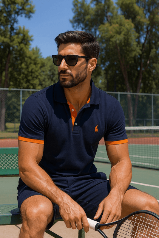 Herren Poloshirt Modern Freizeitstil – Elegantes Polo für Alltag und Büro