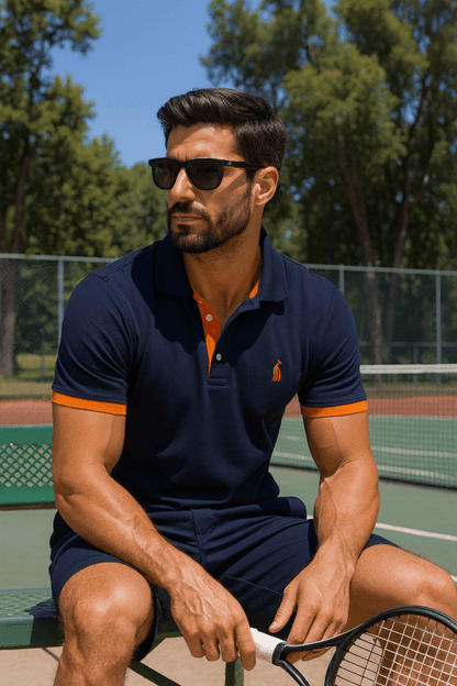 Herren Poloshirt Modern Freizeitstil – Elegantes Polo für Alltag und Büro