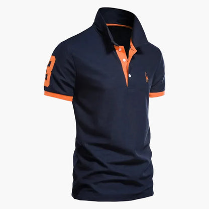 Herren Poloshirt Modern Freizeitstil – Elegantes Polo für Alltag und Büro