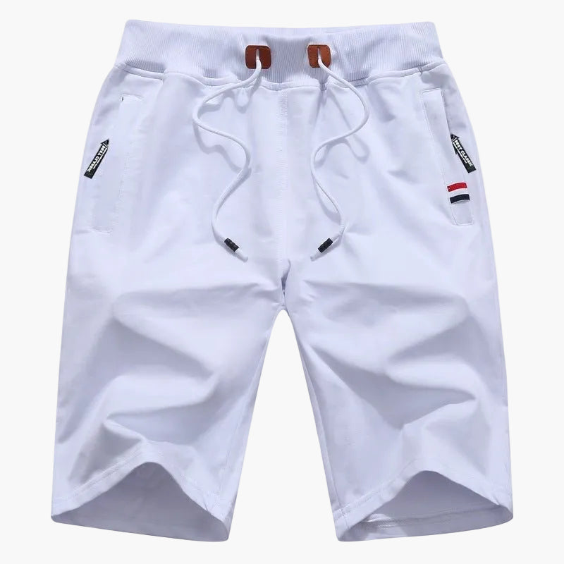 Herren Sportliche Jogging Shorts mit Reißverschlusstaschen – Ideal für Sommer & Freizeit