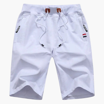 Herren Sportliche Jogging Shorts mit Reißverschlusstaschen – Ideal für Sommer & Freizeit