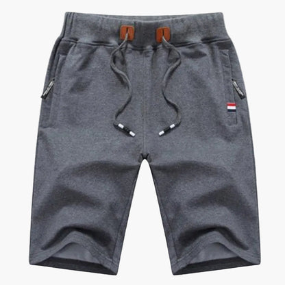 Herren Sportliche Jogging Shorts mit Reißverschlusstaschen – Ideal für Sommer & Freizeit