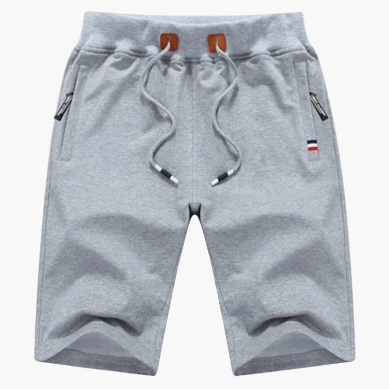 Herren Sportliche Jogging Shorts mit Reißverschlusstaschen – Ideal für Sommer & Freizeit