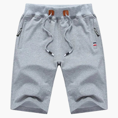 Herren Sportliche Jogging Shorts mit Reißverschlusstaschen – Ideal für Sommer & Freizeit