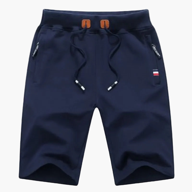 Herren Sportliche Jogging Shorts mit Reißverschlusstaschen – Ideal für Sommer & Freizeit