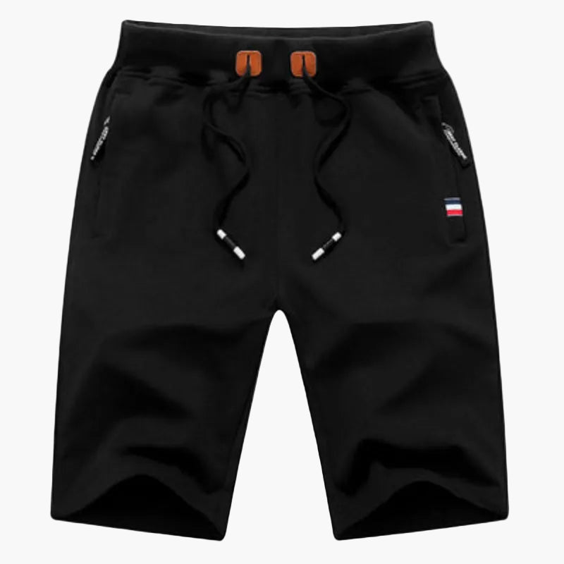 Herren Sportliche Jogging Shorts mit Reißverschlusstaschen – Ideal für Sommer & Freizeit