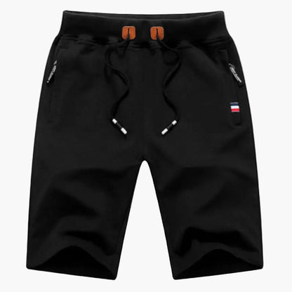 Herren Sportliche Jogging Shorts mit Reißverschlusstaschen – Ideal für Sommer & Freizeit