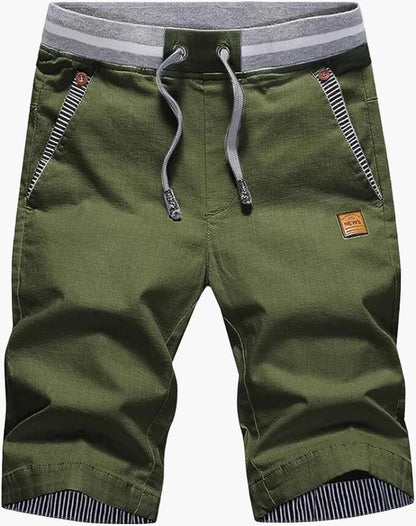 Herren Freizeit Bermuda Shorts – Knielang, Sportlich, Lässig, Perfekt für Alltag & Urlaub