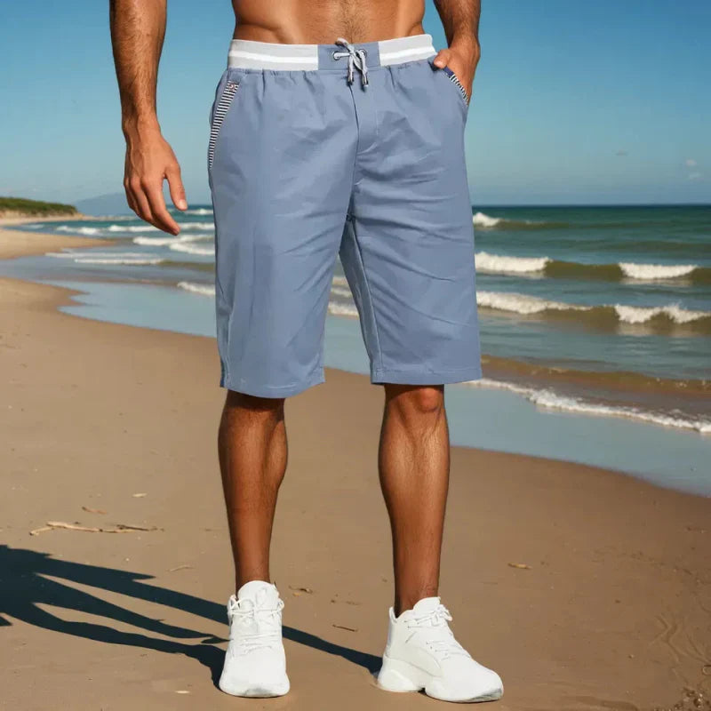 Herren Freizeit Bermuda Shorts – Knielang, Sportlich, Lässig, Perfekt für Alltag & Urlaub