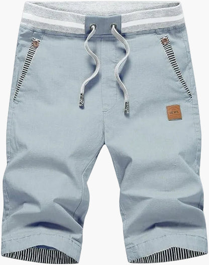 Herren Freizeit Bermuda Shorts – Knielang, Sportlich, Lässig, Perfekt für Alltag & Urlaub