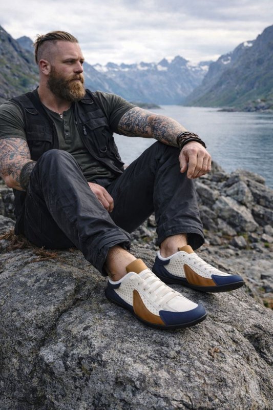 Herren Slip-On Freizeitschuhe – Bequeme leichte Loafer für Alltag und Urlaub