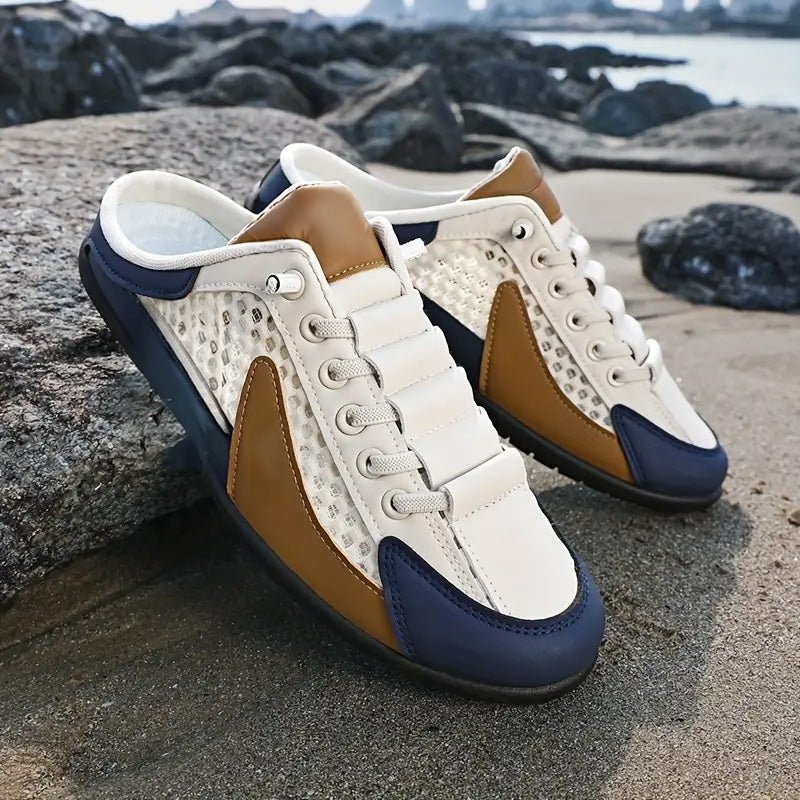 Herren Slip-On Freizeitschuhe – Bequeme leichte Loafer für Alltag und Urlaub