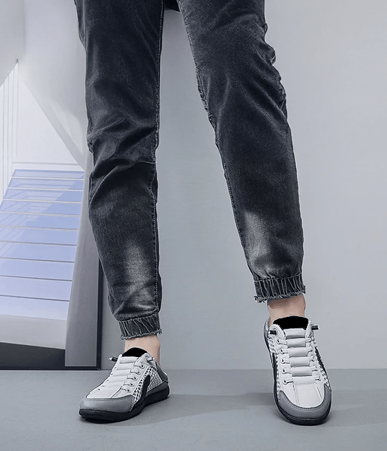Herren Slip-On Freizeitschuhe – Bequeme leichte Loafer für Alltag und Urlaub