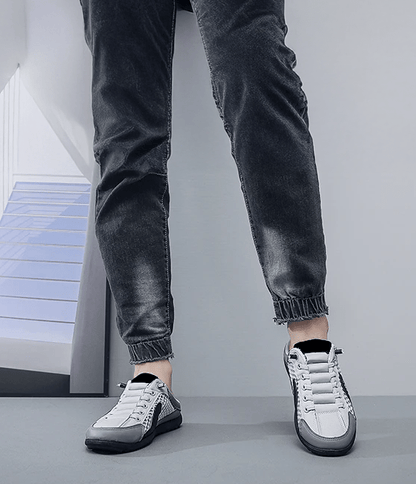 Herren Slip-On Freizeitschuhe – Bequeme leichte Loafer für Alltag und Urlaub