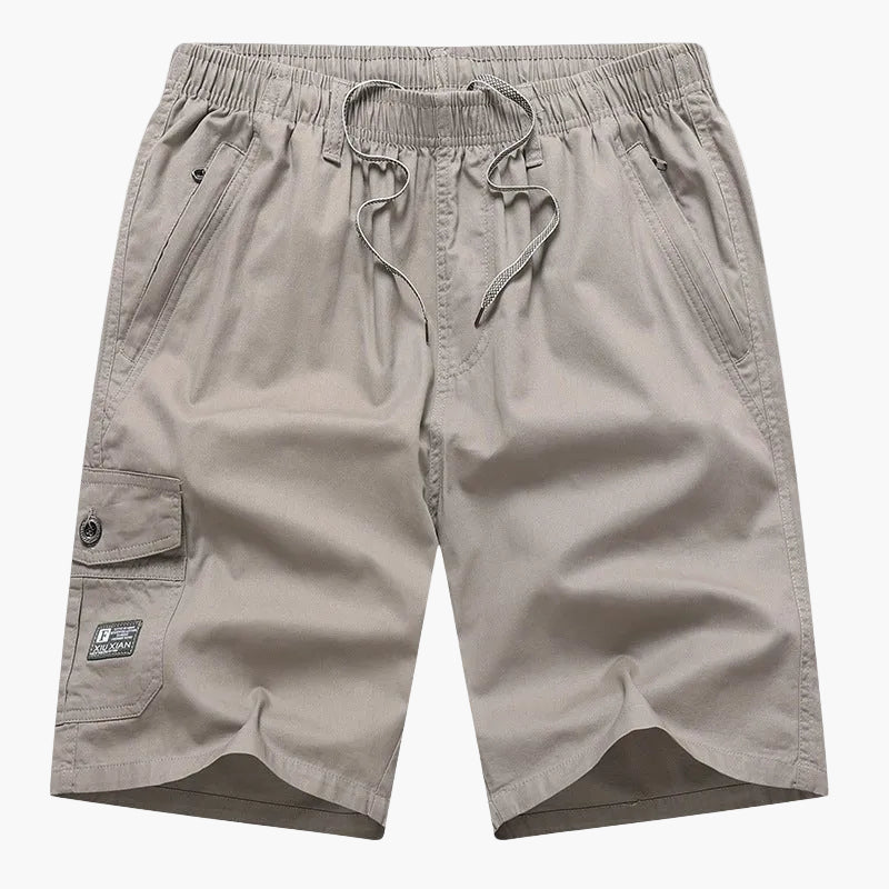 Herren Cargo Shorts – Bequeme Freizeithose mit Taschen und Kordelzug, ideal für Sommer und Strand
