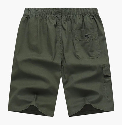Herren Cargo Shorts – Bequeme Freizeithose mit Taschen und Kordelzug, ideal für Sommer und Strand