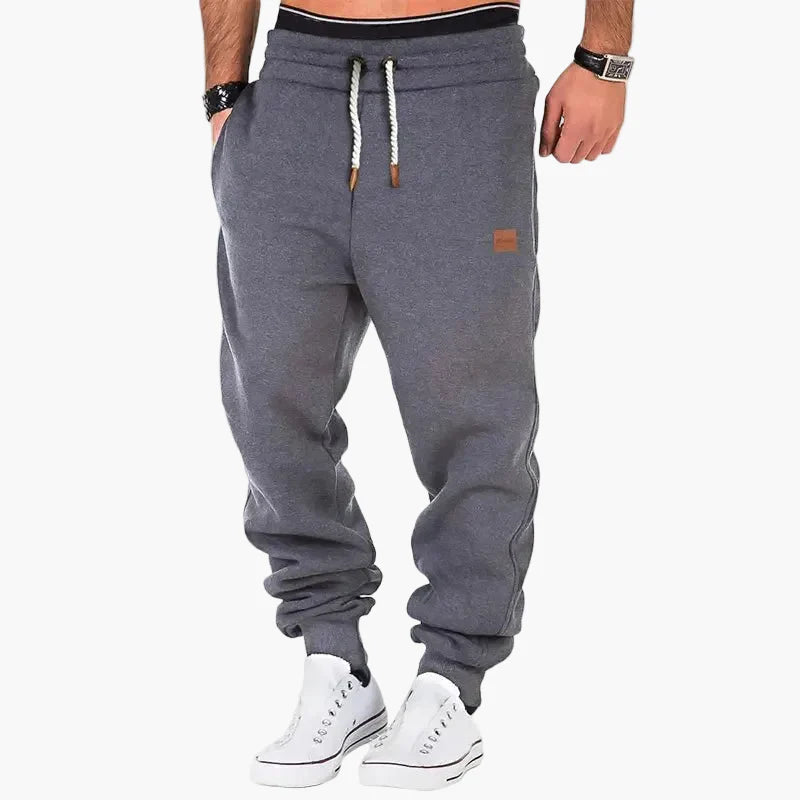 Herren Jogginghose Freizeithose mit Kordelzug und tiefen Taschen – Sportlich & Bequem für Alltag und Training