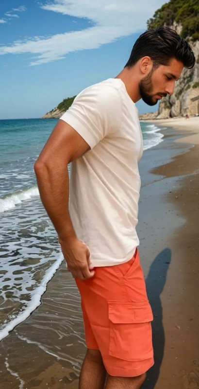 Herren Cargo Shorts für Freizeit und Outdoor – Bequeme Sommer-Shorts mit vielen Taschen