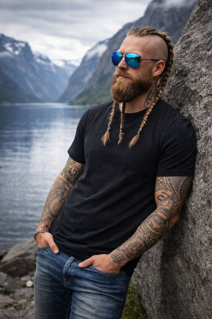Herren Aviator Sonnenbrille für Alltag & Sport – Polarisierte Pilotenbrille