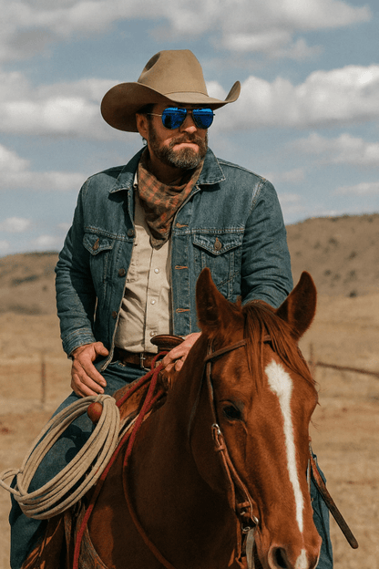 Herren Aviator Sonnenbrille für Alltag & Sport – Polarisierte Pilotenbrille