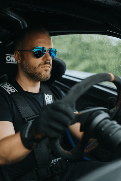 Herren Aviator Sonnenbrille für Alltag & Sport – Polarisierte Pilotenbrille