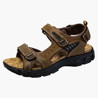 Herren Outdoor-Trekking-Sandalen mit Fußgewölbeunterstützung und stoßdämpfender Sohle