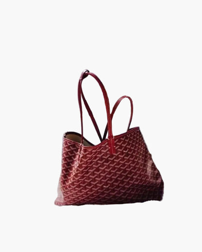 Damen Schultertasche mit Struktur – Stilvolle Alltags- und Business-Tasche, vielseitig tragbar