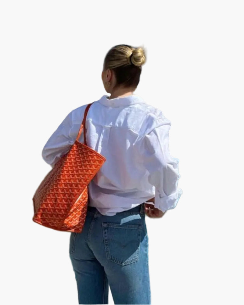 Damen Schultertasche mit Struktur – Stilvolle Alltags- und Business-Tasche, vielseitig tragbar