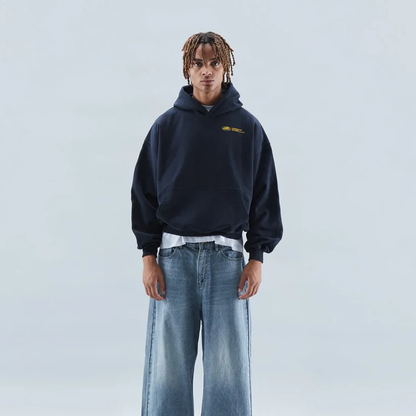 Unisex Oversize-Kapuzenpullover mit "Withlove"-Grafikdruck