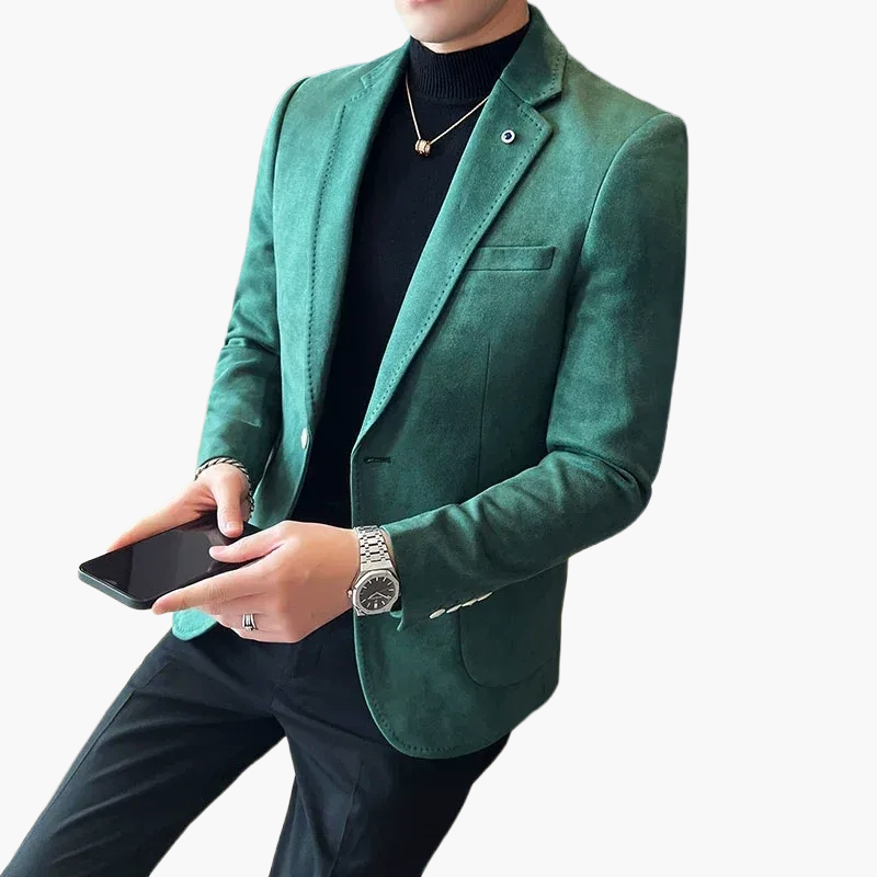 Herren Business Casual Blazer – Eleganter Slim Fit Anzugjacke für Büro & Freizeit