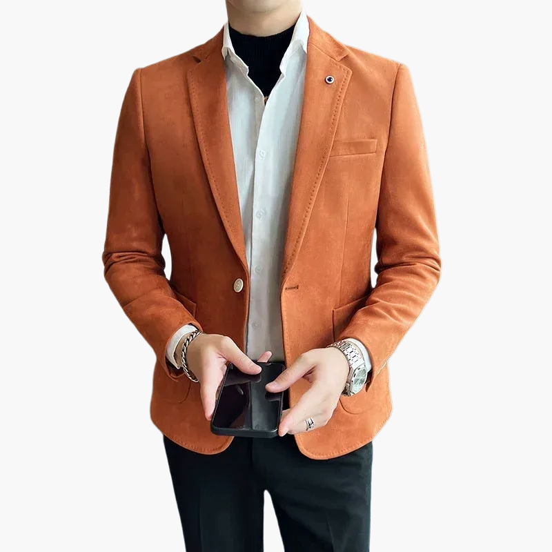 Herren Business Casual Blazer – Eleganter Slim Fit Anzugjacke für Büro & Freizeit