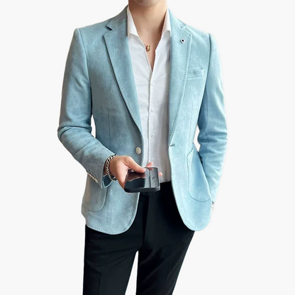 Herren Business Casual Blazer – Eleganter Slim Fit Anzugjacke für Büro & Freizeit