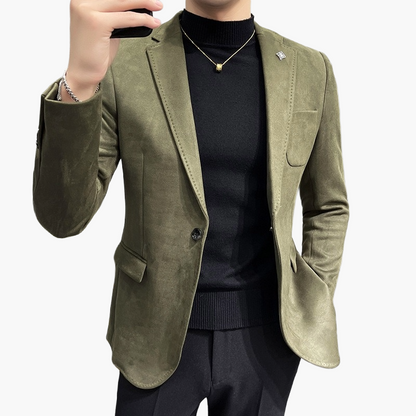 Herren Eleganter Business Blazer – Modernes Sakko für Büro & Freizeit