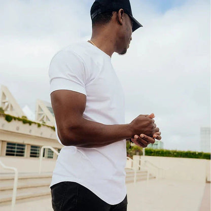 Herren Fitness T-Shirt Slim Fit – Sportliches Muskelshirt für Training & Freizeit