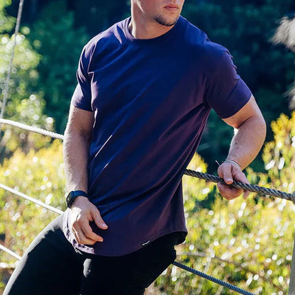 Herren Fitness T-Shirt Slim Fit – Sportliches Muskelshirt für Training & Freizeit