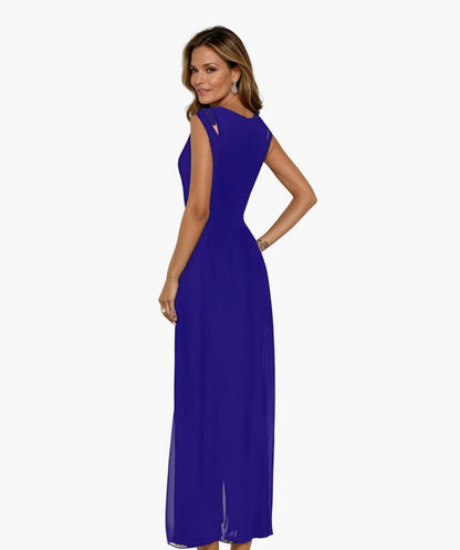 Damen Abendkleid Elegant Maxikleid mit Modernem Schnitt – Perfekt für Feste & Besondere Anlässe