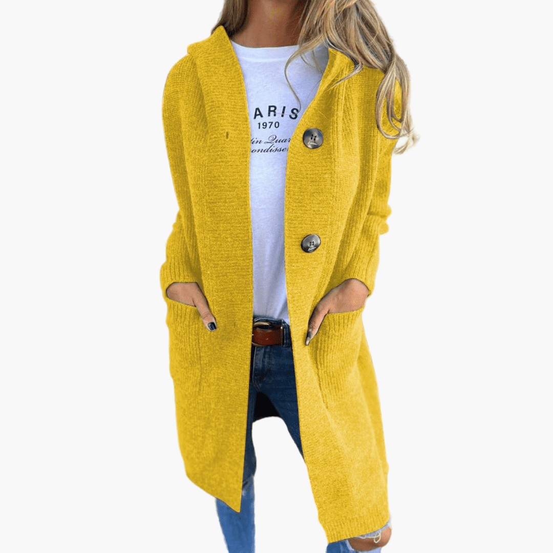 Damen Strickcardigan im Casual-Look – Eleganter Alltagsbegleiter für Büro & Freizeit