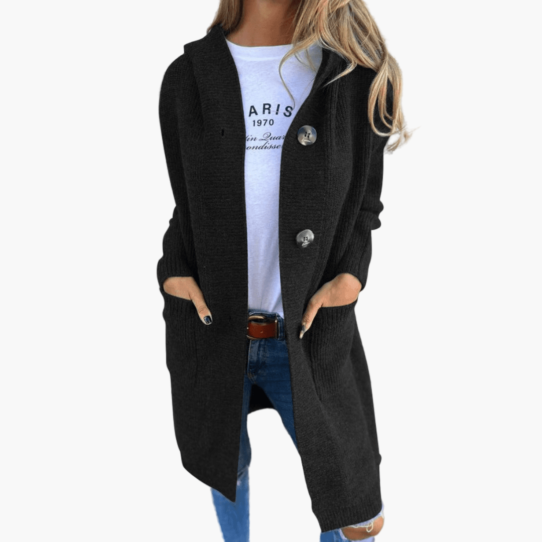 Damen Strickcardigan im Casual-Look – Eleganter Alltagsbegleiter für Büro & Freizeit