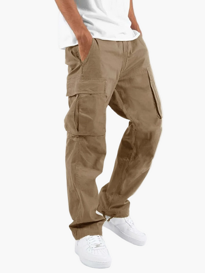 Herren Cargo-Hose Relaxed Fit mit Mehreren Taschen – Praktische und Stylische Freizeithose