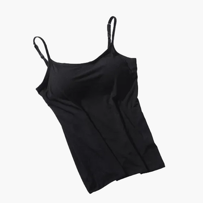 Damen SilkySecure Top mit integriertem BH – Komfort & Stil für den Alltag
